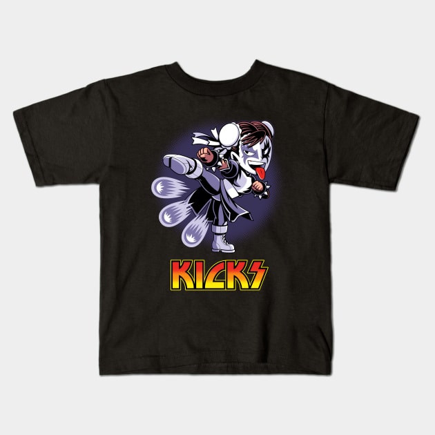 KICKS Kids T-Shirt by JayHai